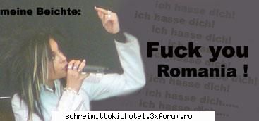 Pics With Bill Kaulitz - mare dreptate avea aici Bill......FUCK YOU - .."Galerie"..