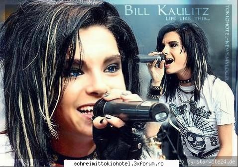 Pics With Bill Kaulitz - ioana kaulitz - .."Galerie"..