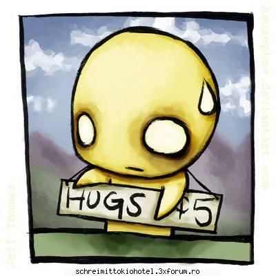 emo cartoons - who gives me a hug??? bill??? someone??? =( - ==> EMOtional People <==